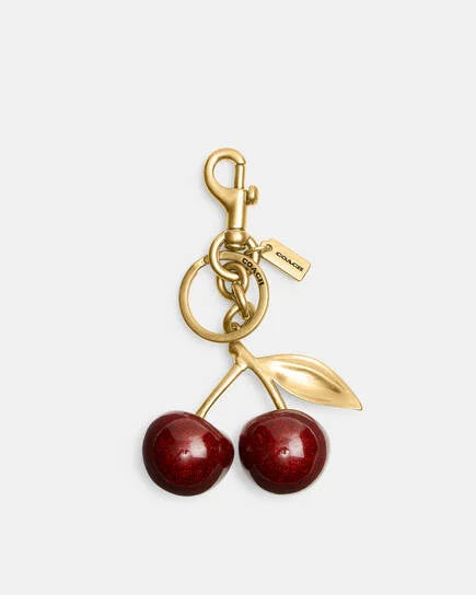 Coach Cherry Bag Charm