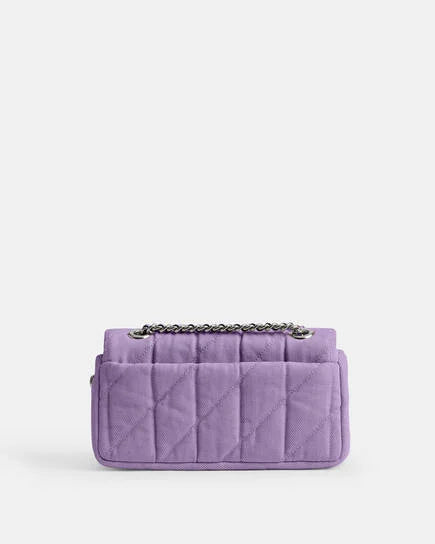 Coach Tabby Shoulder Bag 20 With Quilting (PURPLE)
