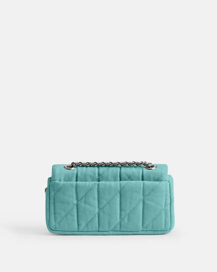 Coach Tabby Shoulder Bag 20 With Quilting (GREEN)